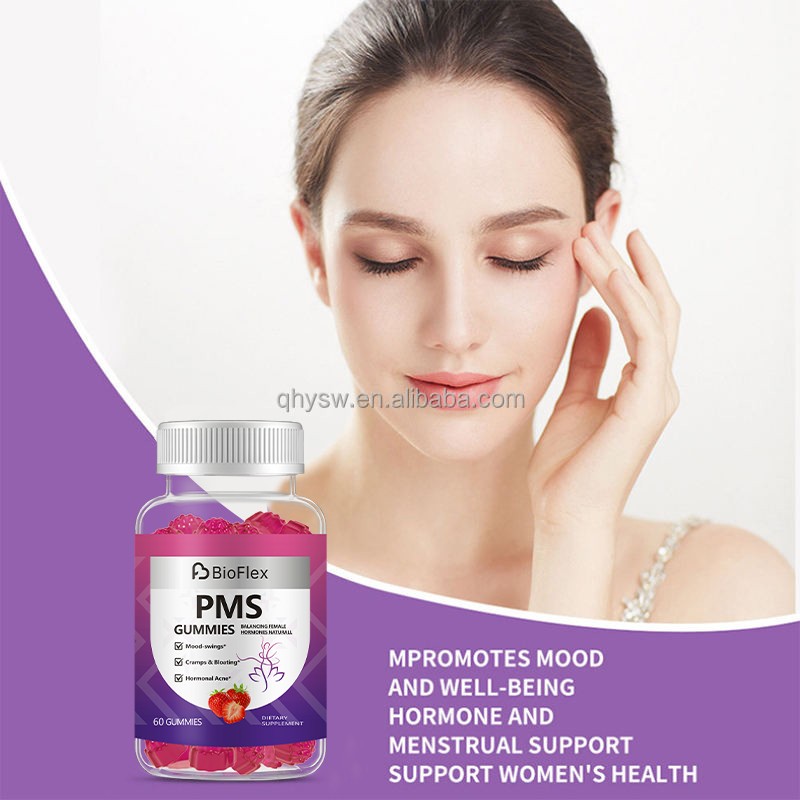 PMS Gummies Manufacturer - Wholesale OEM Private Label Proprietary Herbal Blend Vitamin B6