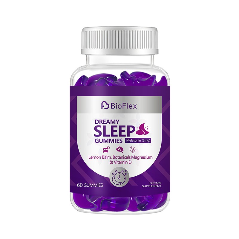 Sleep Gummies Manufacturer - Custom Private Label Halal Natural Vegan Melatonin Gummies Mind Calm
