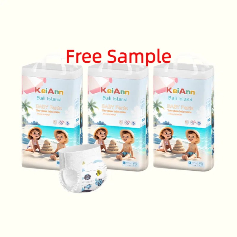 Baby Diaper Supplier - Free Sample Custom Size Fashionable M-L-XL Breathable