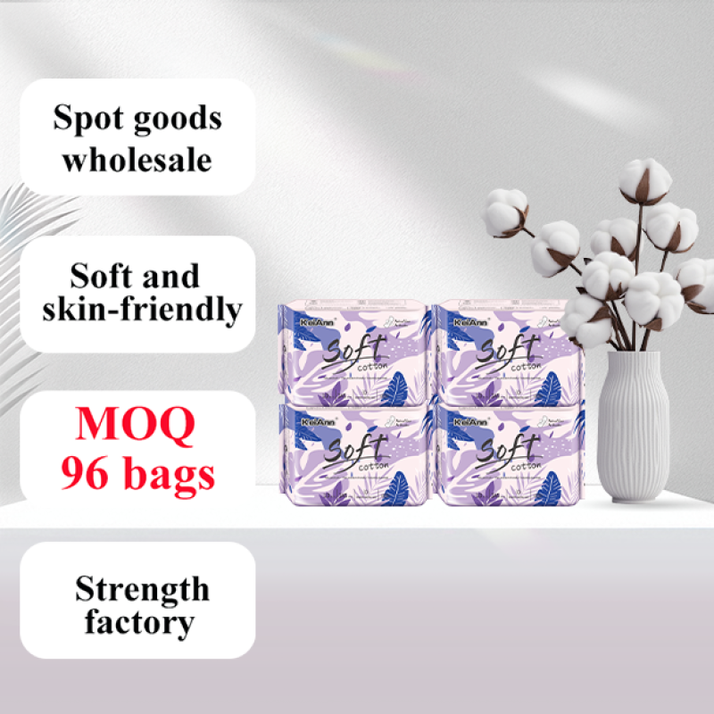 Sanitary Napkin Pads Factory - Free Samples Breathable Winged Heavy Absorbency