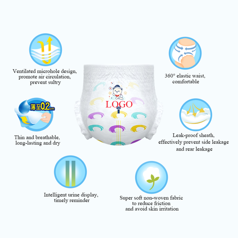 Baby Diaper Pants Manufacturer - Custom Factory Disposable Nappies Wholesale