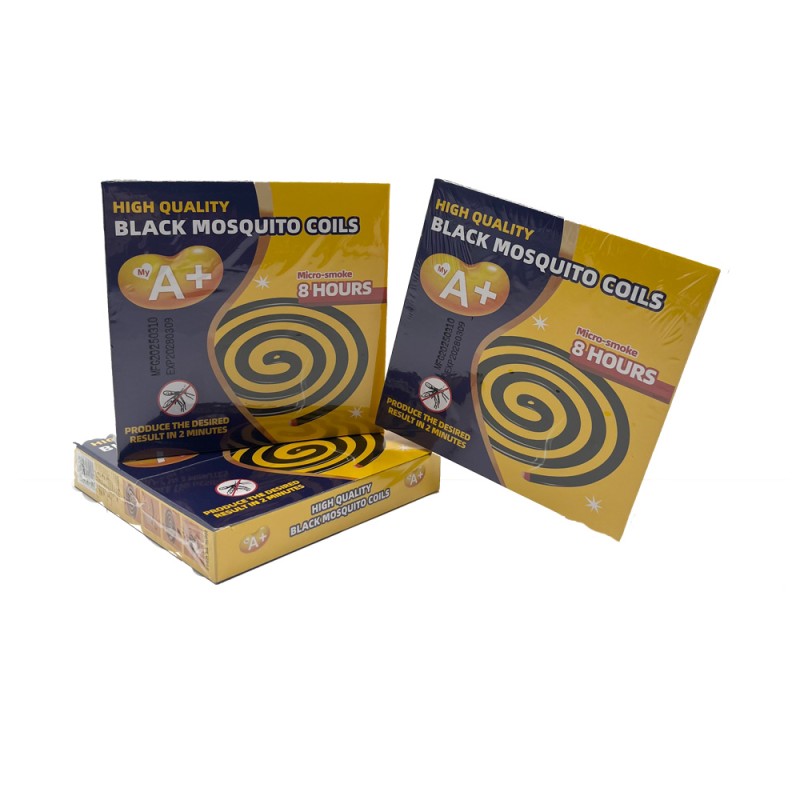 Mosquito Coils Manufacturer - ECO-friendly Black Mosquito Killer Little Smoke Good Quality
