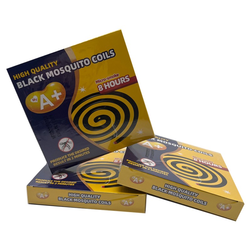 Mosquito Coils Manufacturer - ECO-friendly Black Mosquito Killer Little Smoke Good Quality