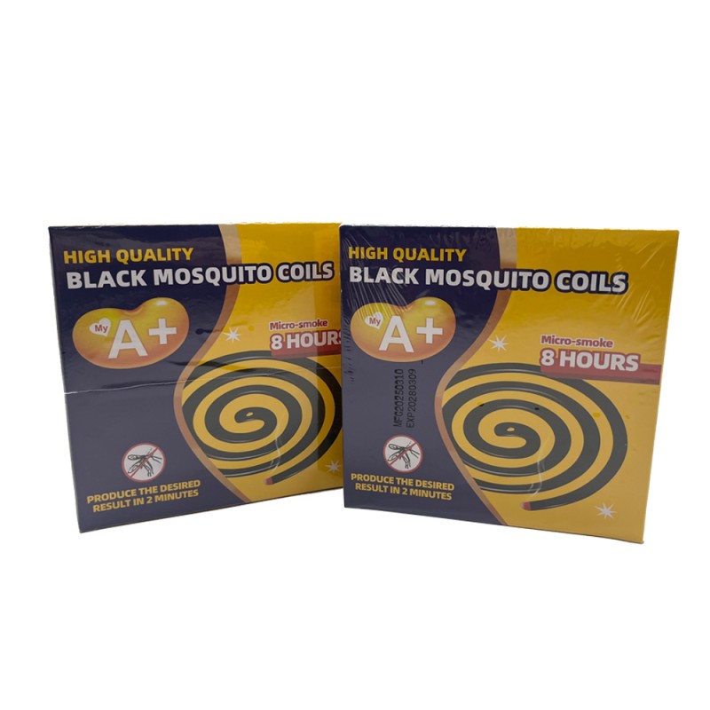 Mosquito Coils Manufacturer - ECO-friendly Black Mosquito Killer Little Smoke Good Quality