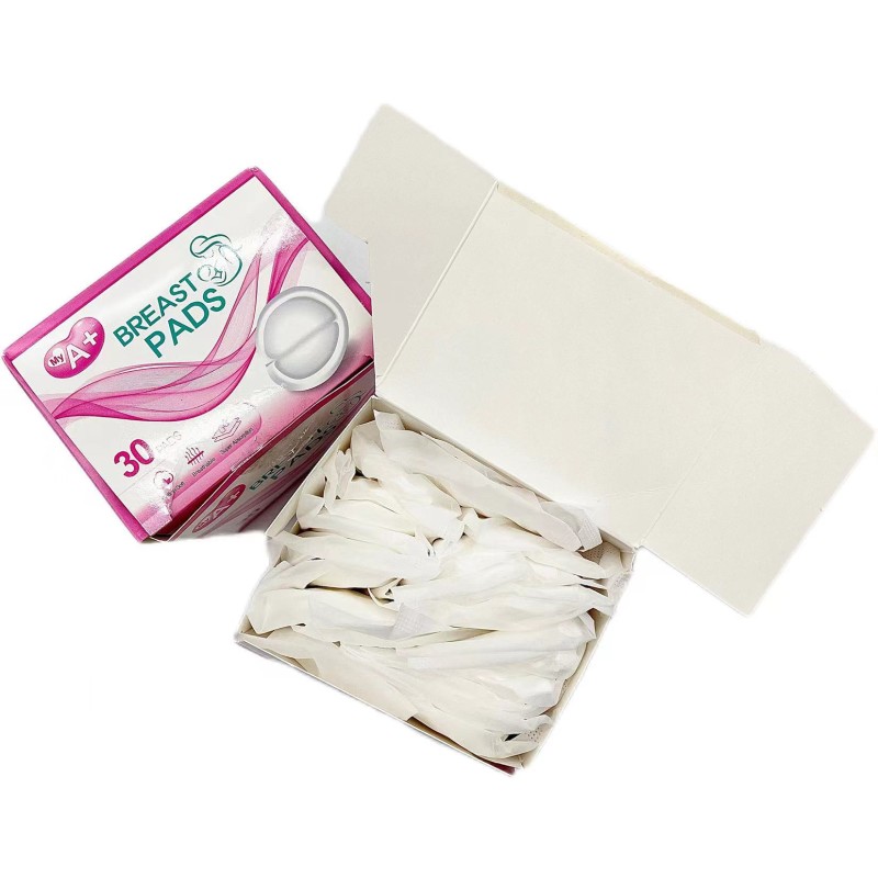 Breast Pads Manufacturer - 120125mm Customized Size Branded Packaging Disposable Nursing