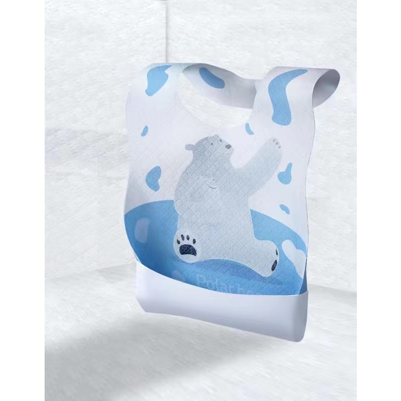 Baby Bibs Manufacturer - Free Sample Convenient Feeding One Time Use Individual Packing