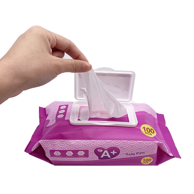 Baby Wipes Manufacturer - Disposable Clean Facial Cleaning Water Wipes and Dry Soft Cotton