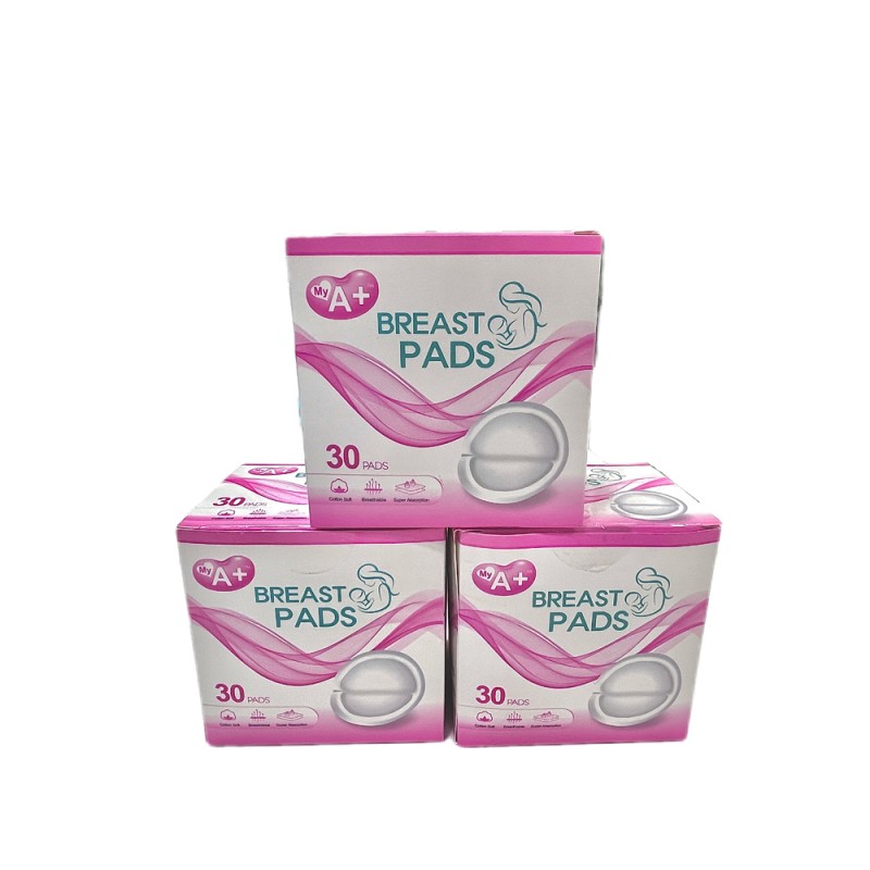 Breast Pads Manufacturer - High Quality 30pcs/Box Disposable Comfortable Custom Packaging