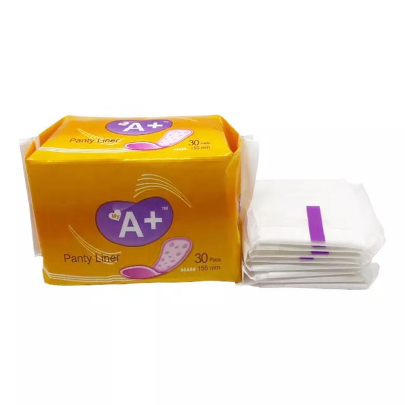 Panty Liners Manufacturer - Factory Directly Supply Disposable Breathable Ultra Thin 155/180mm