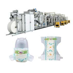 Baby Diaper Machine Manufacturer - Full Servo Automatic Machine Making Production Line