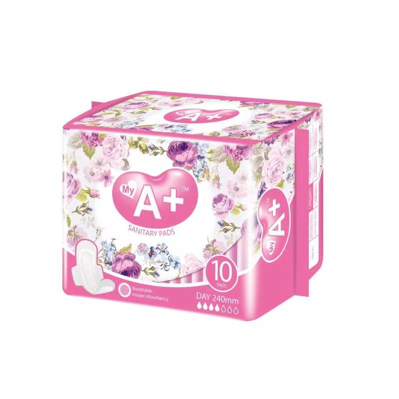 Sanitary Pads Manufacturer - 100% Cotton Customized Available Super Absorbent Winged 240/330mm