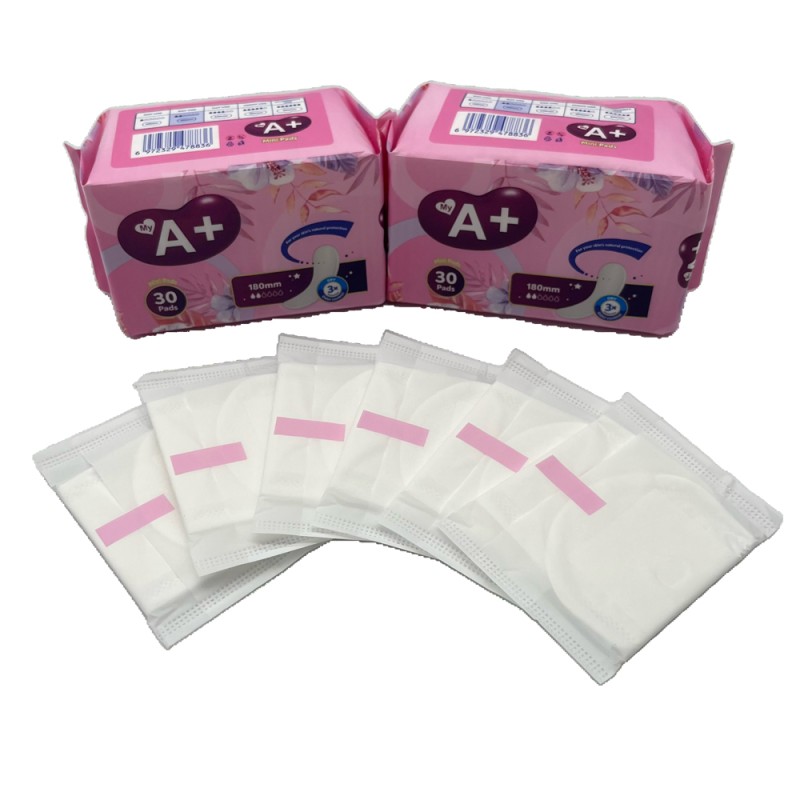 Panty Liners Manufacturer - 180mm Breathable Lightweight Wingless Period Mini Pad
