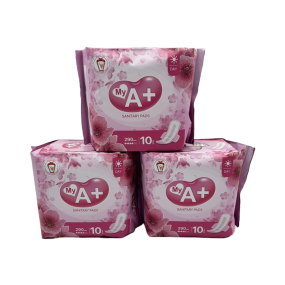 Sanitary Napkins Manufacturer - My A+ Premium Quality Disposable Breathable Winged Super