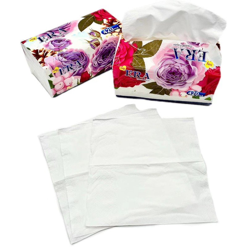 Facial Tissue Manufacturer - China Factory Wholesale 2ply Virgin Wood 3 Layer Customized