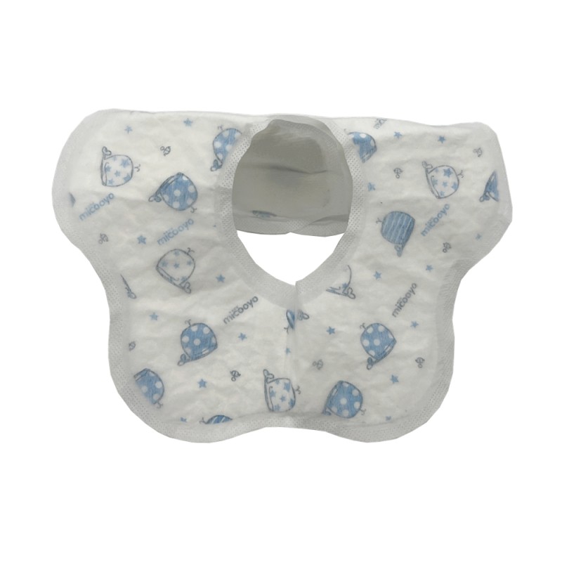 Baby Bibs Manufacturer - Disposable Bib New Born White Bulk Soft Absorbent Clothlike