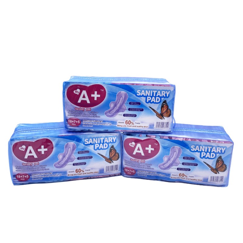 Sanitary Pads Manufacturer - Wholesale Mixed Pack 18+7+5 Pcs Top Quality My A+ Low Price