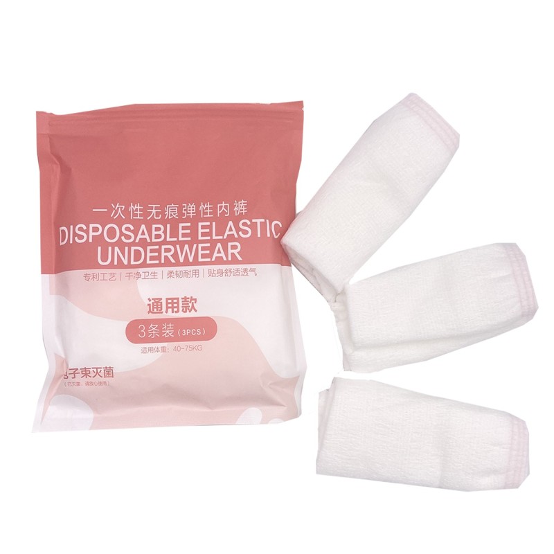 Disposable Underwear Manufacturer - Custom Size Individually Packed SPA Use Briefs Sanitary