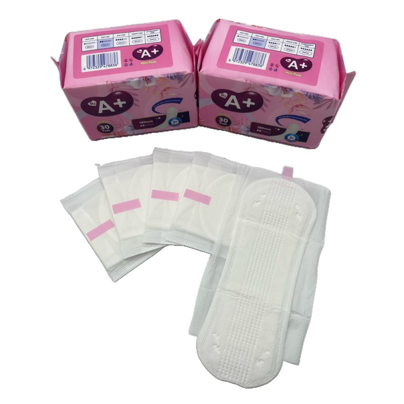 Panty Liners Manufacturer - 180mm Female Wingless Good Price Disposable Women Period