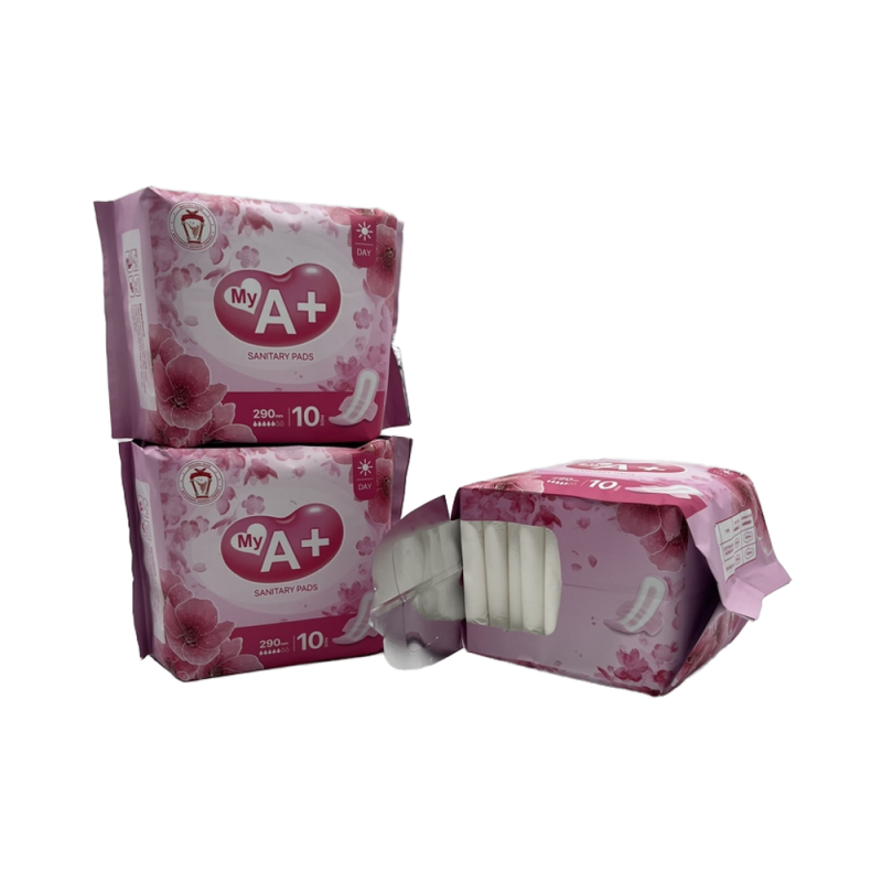 Sanitary Pads Manufacturer - Wholesale My A+ 290mm Day Use 10pc/bag Ultra Soft High Absorption