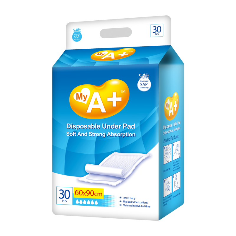 Underpads Manufacturer - 6090CM Customized Adult Nursing Disposal Incontinence Bed