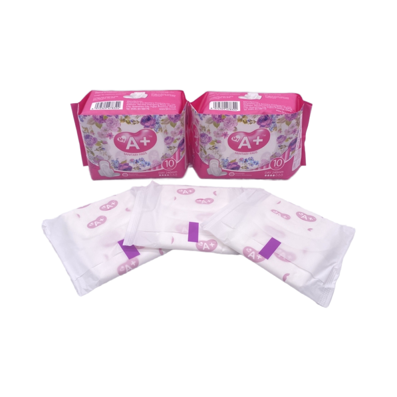 Sanitary Napkins Manufacturer - My A+ Premium Quality Disposable Breathable Winged Super