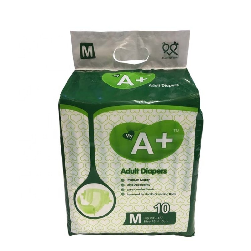 Adult Diapers Manufacturer - Disposable Incontinence Soft Breathable High Absorption Printed