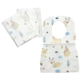 Baby Bibs Manufacturer - Children's Disposable Baby Rice Bag Mouth Water Towel Independent
