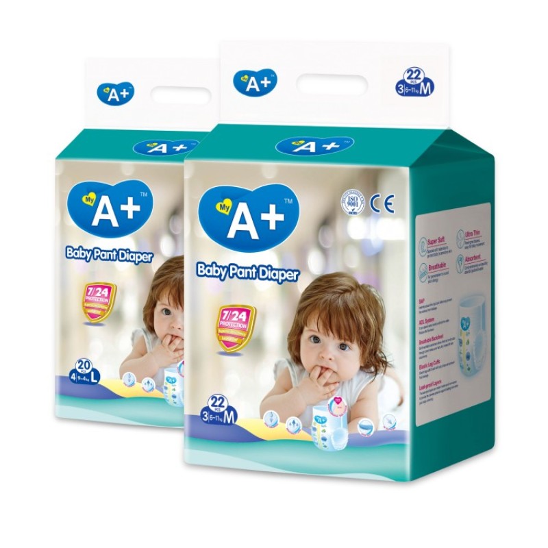 Baby Diapers Manufacturer - ERA My A+ OEM Pampering Swiss Quality Huge Absorption