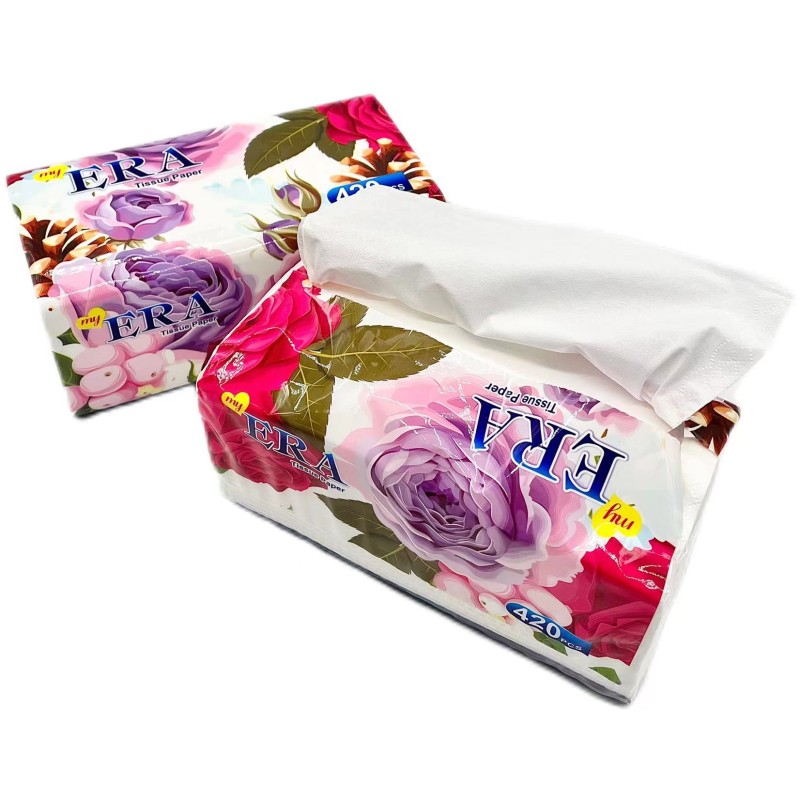 Facial Tissue Manufacturer - Ultra Soft Thick Customized Packaging 2ply 3ply 4ply 5ply