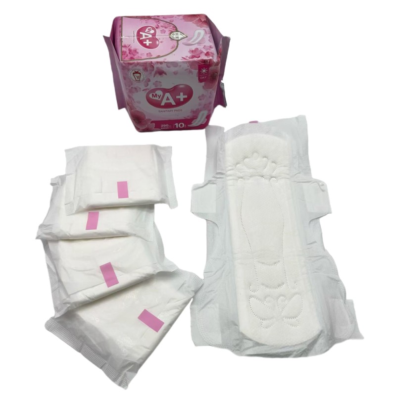 Sanitary Pads Manufacturer - 290mm Size Female Period Breathable Friendly Disposable