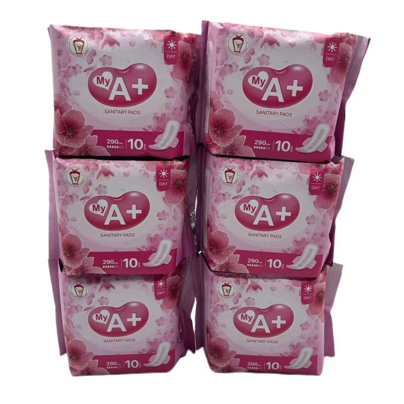 Sanitary Pads Manufacturer - 290mm Size Female Period Breathable Friendly Disposable