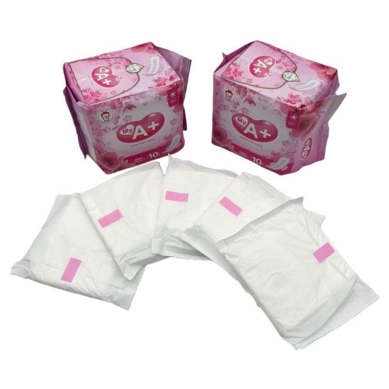 Sanitary Pads Manufacturer - My A+ Winged Female Disposable Sanitary Towel Factory