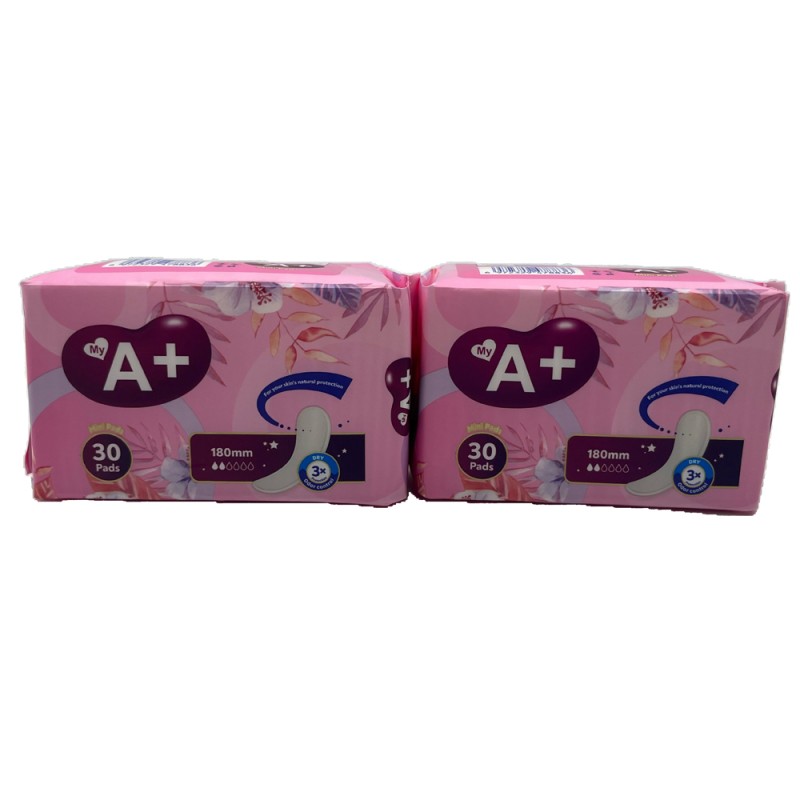 Panty Liners Manufacturer - 180mm Female Wingless Good Price Disposable Women Period