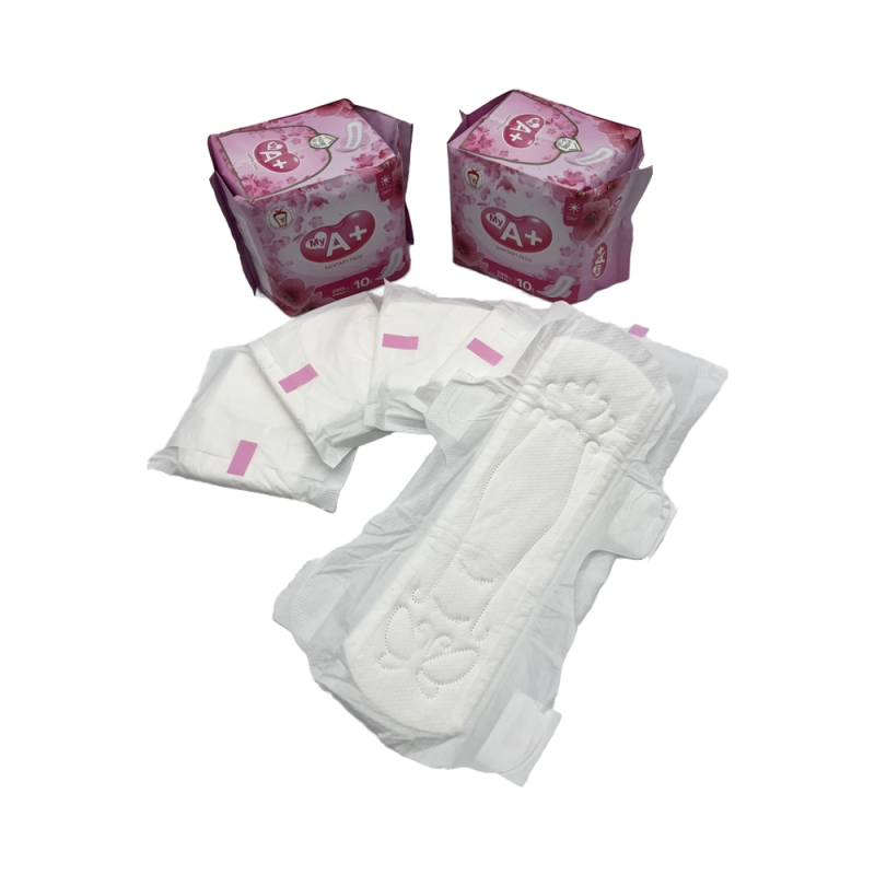 Sanitary Napkins Manufacturer - My A+ Premium Quality Disposable Breathable Winged Super