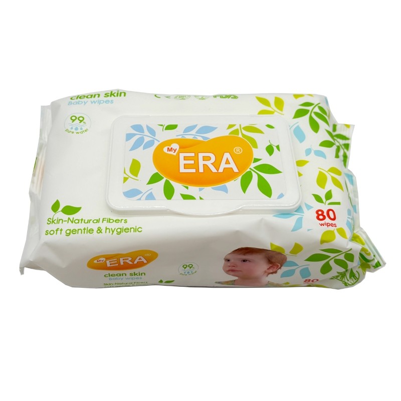 Baby Wipes Manufacturer - Eco-Friendly 80pcs Pack Soft Fragrance Cleansing Wipes