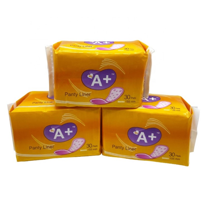 Panty Liners Manufacturer - Factory Directly Supply Disposable Breathable Ultra Thin 155/180mm
