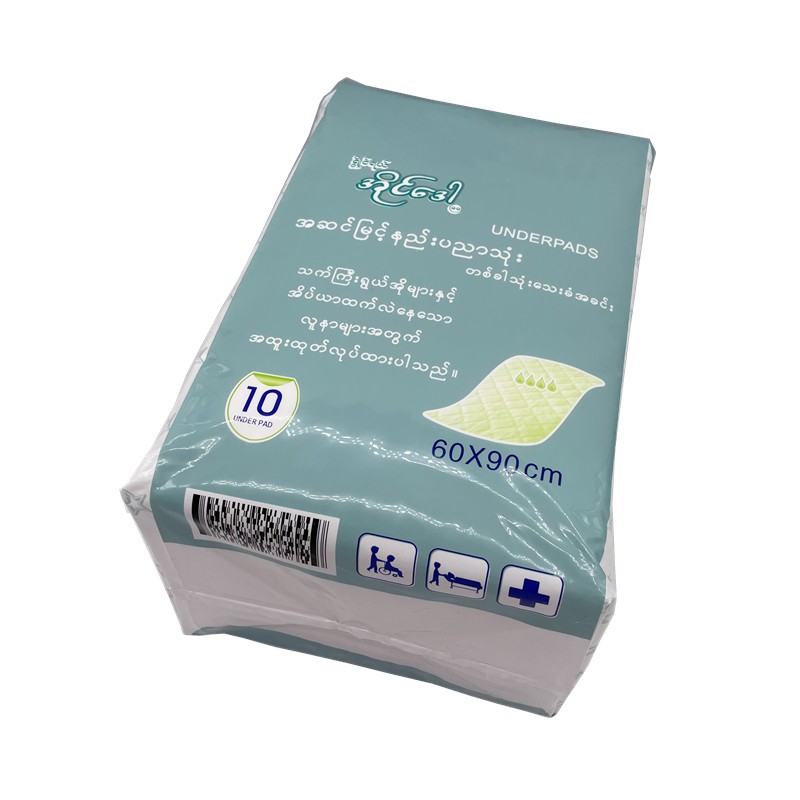 Underpads Manufacturer - Heavy Incontinent Underpad Blue Sheet Underpad