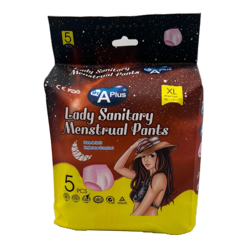 Menstrual Pants Manufacturer - Women Period Pants Eco-friendly Disposable Menstrual Pants