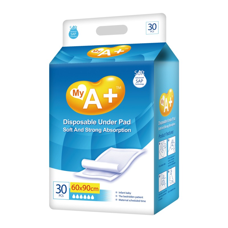 Underpads Manufacturer - Adult Disposable Waterproof Bed Sheet Nursing Mat for Bed Incontinence