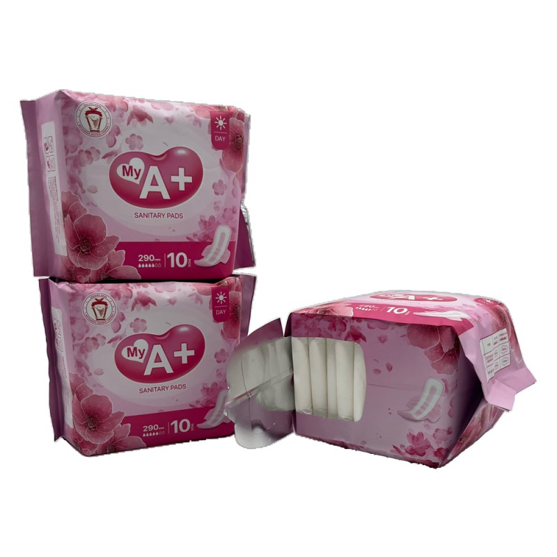 Sanitary Pads Manufacturer - 290mm Custom Girls Breathable Soft Factory Sell Winged Disposable