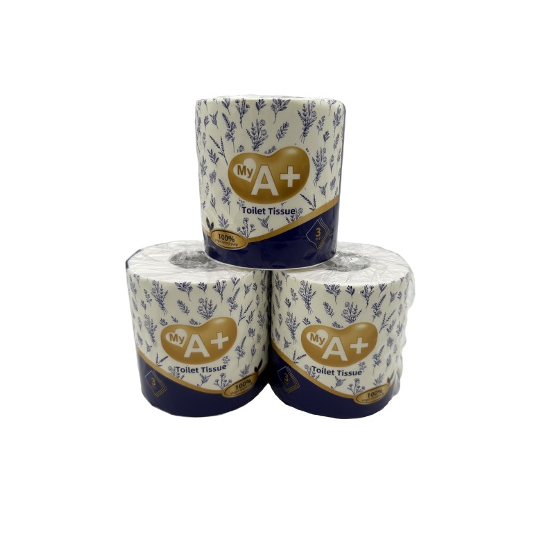 Toilet Paper Manufacturer - Premium Roll for Home Use 3 Ply Tissue 100% Virgin Wood Pulp