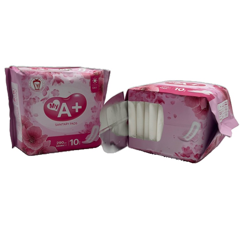Sanitary Pads Manufacturer - 290mm Size Female Period Breathable Friendly Disposable