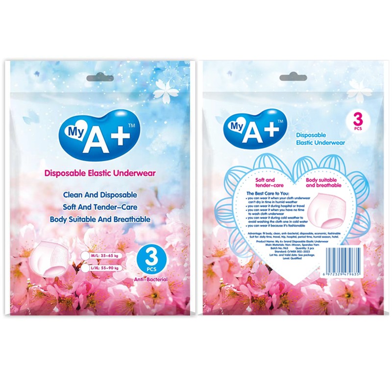 Disposable Underwear Manufacturer - Disposable Spa Underwear Cotton Women Nonwoven