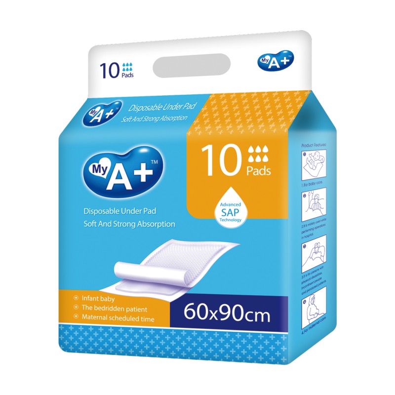 Underpads Manufacturer - Adult Disposable Waterproof Bed Sheet Nursing Mat for Bed Incontinence