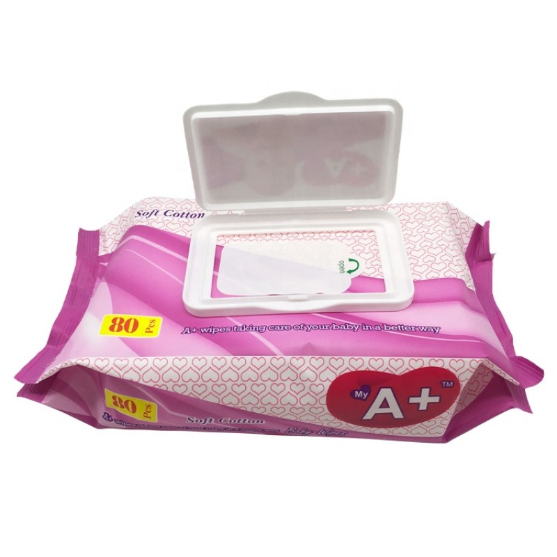 Baby Wipes Manufacturer - Custom Private Logo 80PCS Scents Available Non-woven Fabric