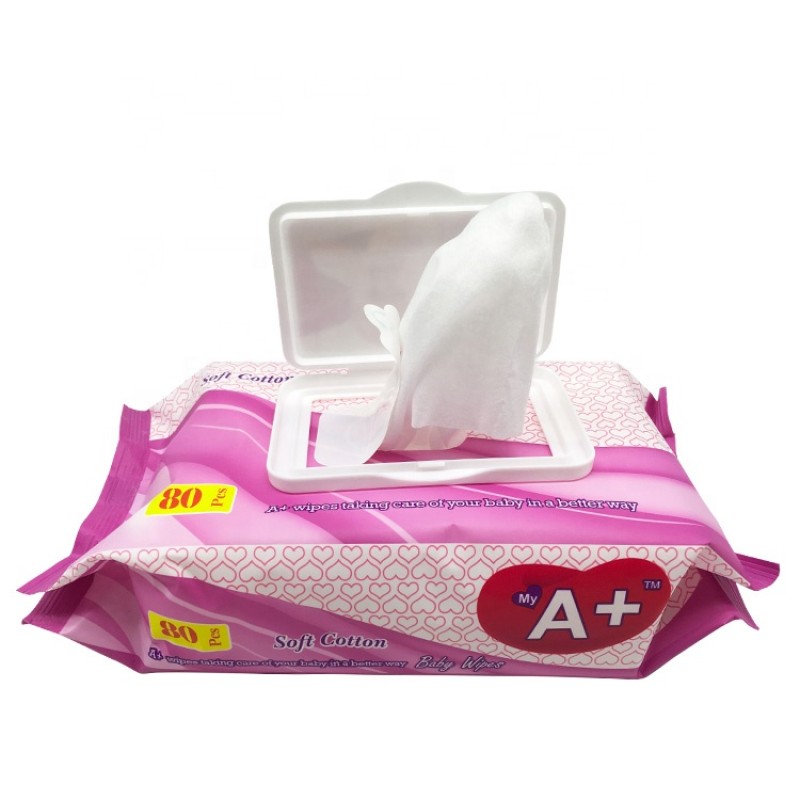 Baby Wipes Manufacturer - Custom Private Logo 80PCS Scents Available Non-woven Fabric