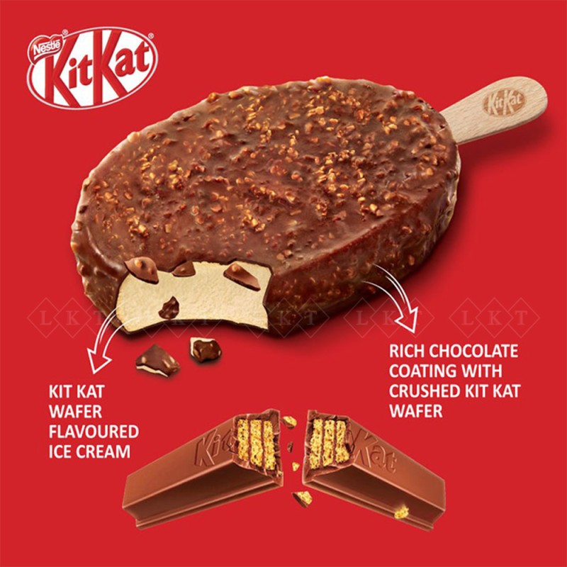 Ice Cream Manufacturer - Bulk Wholesale KitKat Frozen Ice Cream Stick Chocolate 85ML Halal