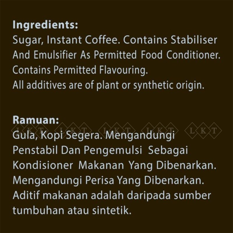 Ready Drink Manufacturer - Nescafe Kopi O Tin Can 240ML Nestle Halal Malaysia Beverage