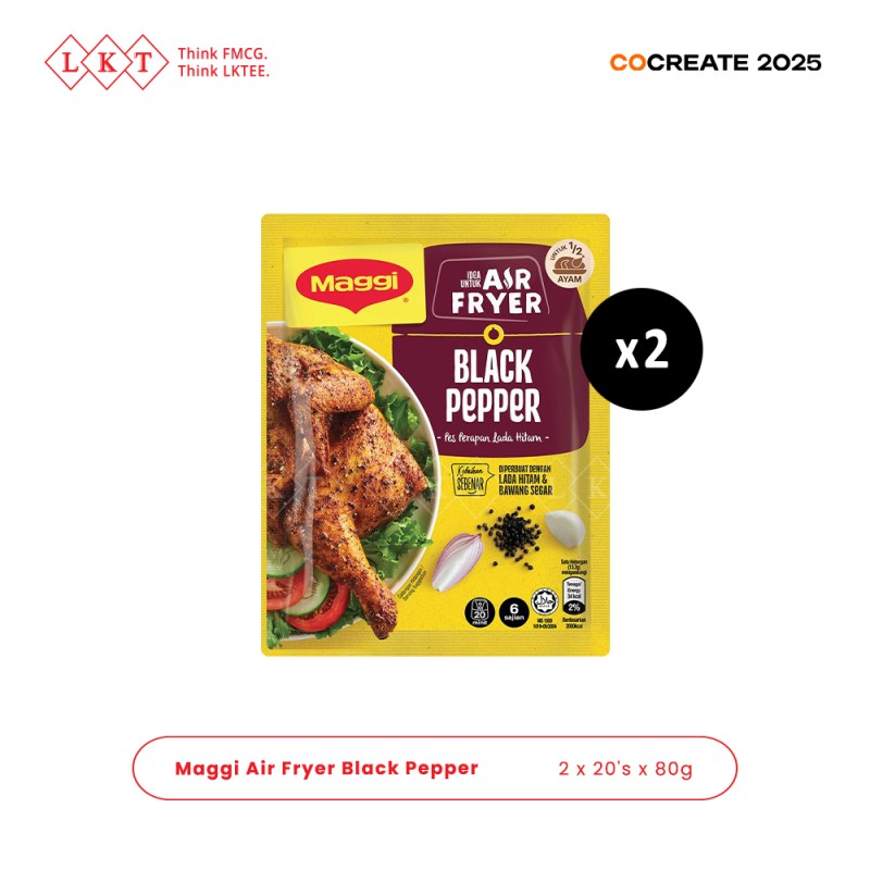 Seasoning Manufacturer - 2025 Trending Maggi Black Pepper Coating Mix 80G Nestle Halal Export