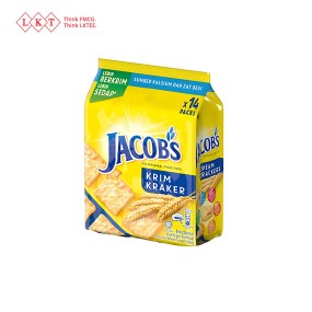 Crackers Manufacturer - Jacob's Cream Cracker Multipack 504G Dietary Fiber Healthy Halal
